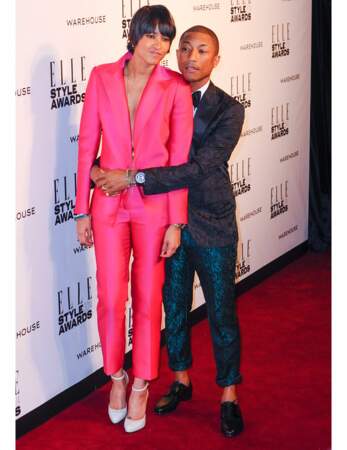 Pharrell Williams et sa femme Helen Lasichanh