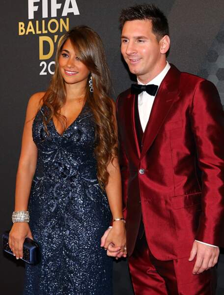Antonella Roccuzzo, la compagne de Lionel Messi (Argentine)