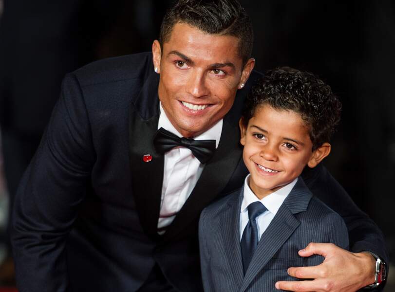 Cristiano Ronaldo est fou de Junior, son mini-lui