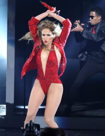 Et Jennifer Lopez une fois sur scène