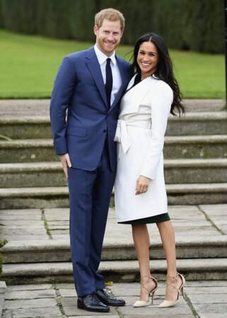 Lors de l'annonce de ses fiançailles avec le prince Harry, Meghan Markle était parfaite...