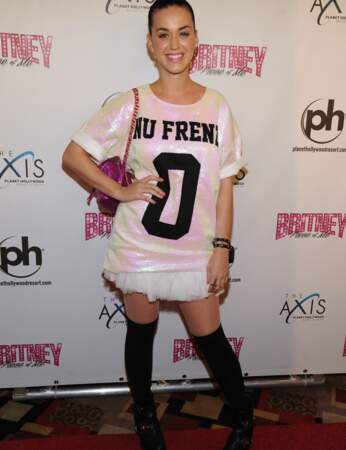 Katy Perry avait elle sorti un joli look de pom-pom girl