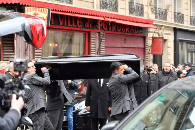 Obsèques de Michel Legrand à Paris