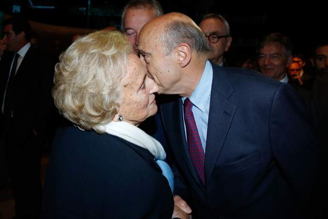 Bernadette Chirac a salué Alain Juppé