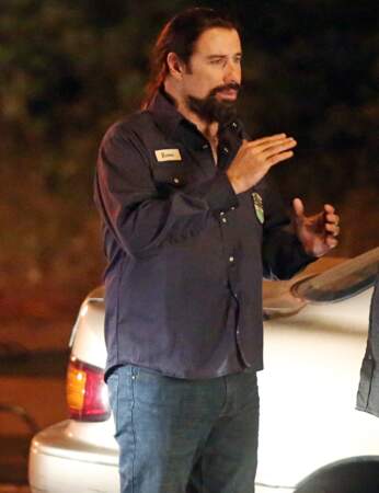 le nouveau look de John Travolta, quelle barbe !