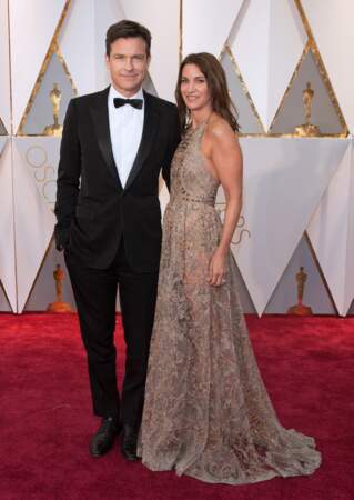 Les plus beaux couples des Oscars 2017 : Jason Bateman et Amanda Anka