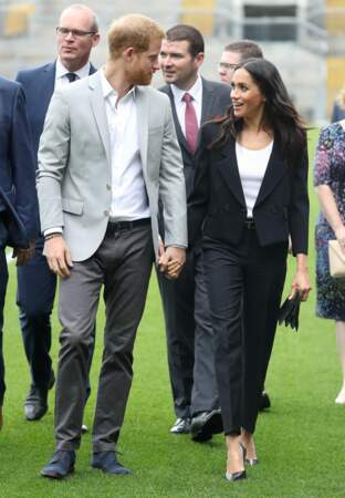 Le prince Harry et Meghan Markle, à Dublin, le 11 juillet 2018