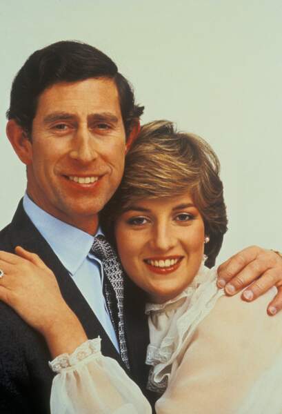 Cette photographie a servi à produire un timbre commémorant le mariage de Charles et Diana