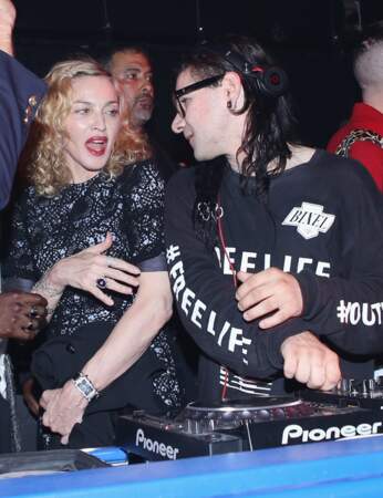 Oui Madonna, le DJ a avalé un rat ! (Madonna et Skrillex)