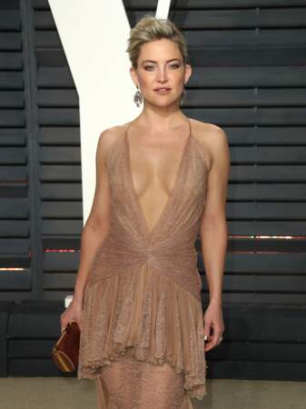 Soirée Vanity Fair : décolletés, robes fendues, side boob, l’after party très sexy des Oscars - Kate Hudson