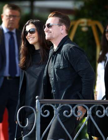 Bono et sa femme Ali Hewson