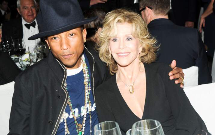 Pharrell Williams et Jane Fonda : lequel des 2 est le plus jeune ?
