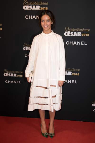 Sofia Djama à la soirée des Révélations des César 2018, le 15 janvier