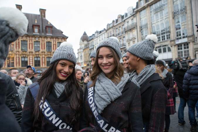 Les candidates de Miss France 2019 à Lille