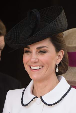 Kate Middleton et son chapeau bibi