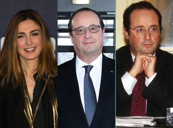 François Hollande aujourd'hui à 62 ans et à 43 ans, l'âge actuel de sa compagne Julie Gayet