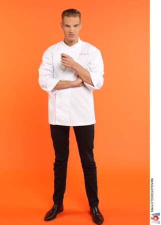 Maximilien Dienst, 23 ans, Marlone (Belgique) / Chef de cuisine Les Pieds dans le plat