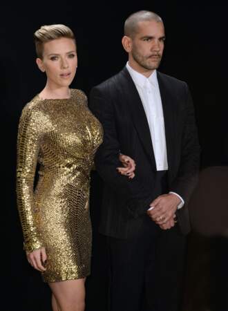 Scarlett Johansson et Romain Dauriac
