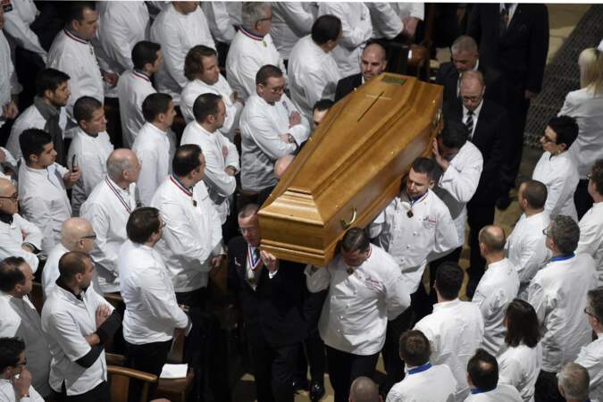 Le cercueil de Paul Bocuse