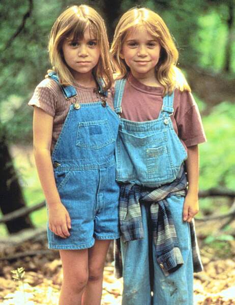 Les jumelles Mary-Kate et Ashley Olsen... 