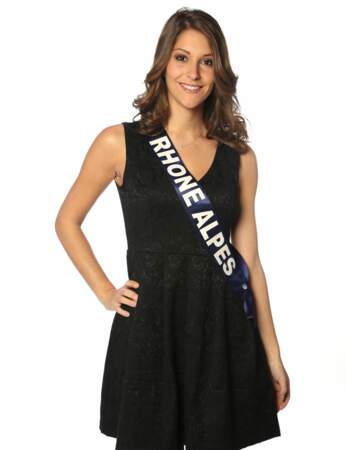 Miss Rhône-Alpes - Mylène Angelier, 22 ans, 1m77 