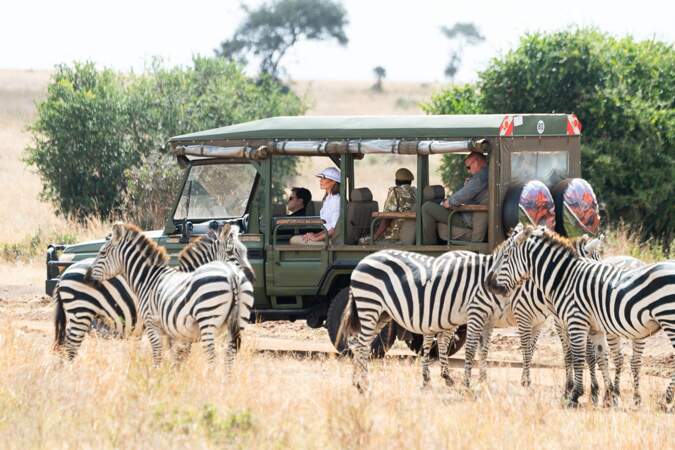 Melania Trump a fait un safari