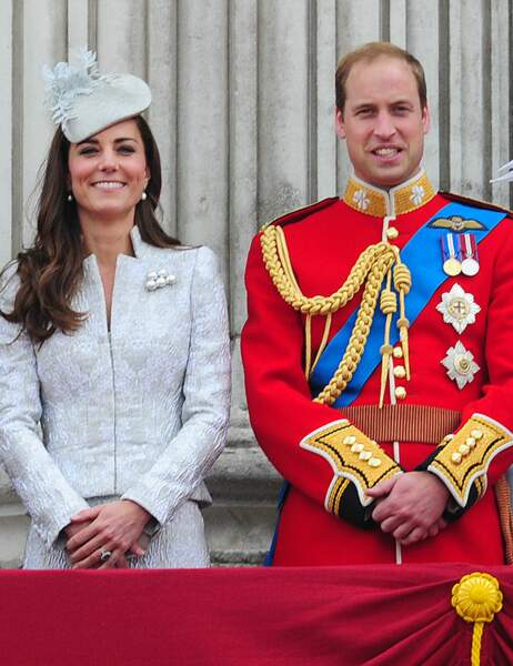 Le Prince William et son épouse Kate Middleton