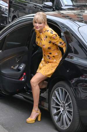 Taylor Swift en pleine tournée promotion à Paris le 25 mai 2019