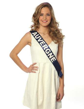 Miss Auvergne - Camille Blond, 18 ans, 1m71 