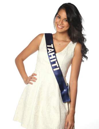 Miss Tahiti - Mehiata Riaria, 22 ans, 1m78 