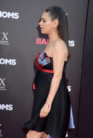 Première de Bad Moms à Los Angeles : Mila Kunis est enceinte de son deuxième enfant