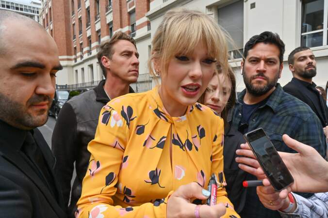Taylor Swift en pleine tournée promotion à Paris le 25 mai 2019