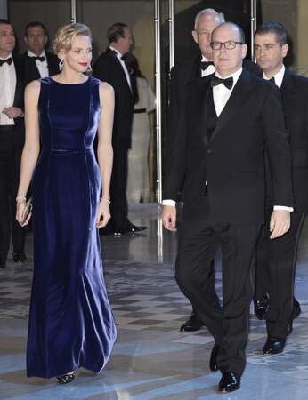 Charlène et Albert II de Monaco