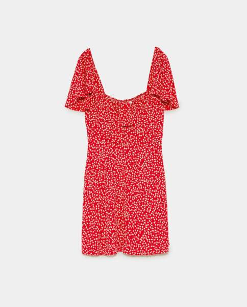 robe coquelicot zara