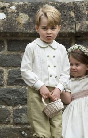 Anniversaire du Prince George - Très dissipé, il se fera gronder par sa mère pour avoir chahuté