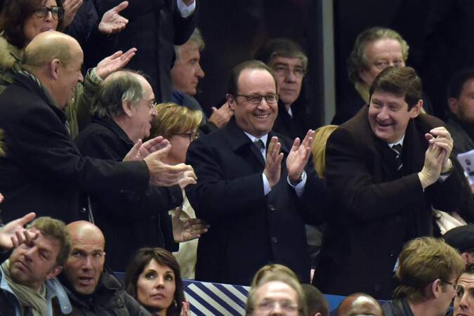 François Hollande n'était pas le seul Hollande au stade...