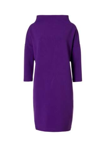 Navy + violet : robe, 69,95€ (Sisley)