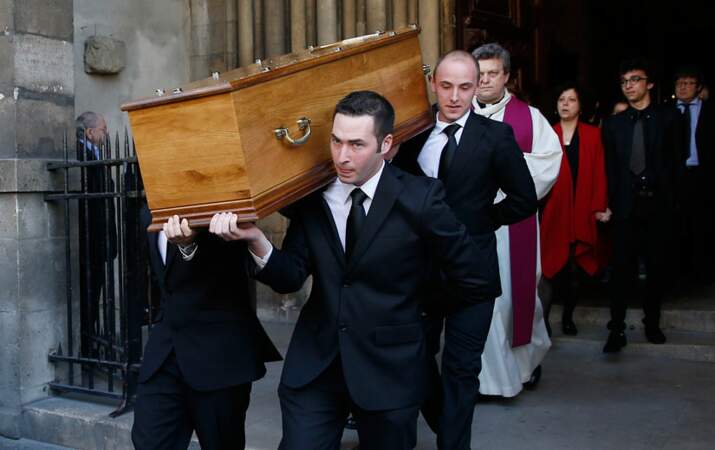 Les obsèques de Régine Deforges