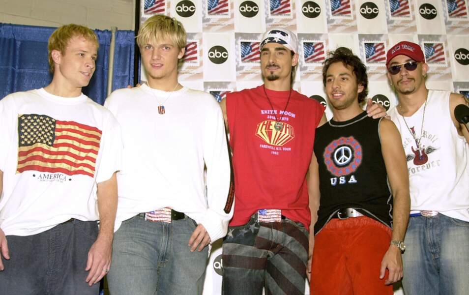 Souvenir : en 2001, les Backstreet Boys, c'était ça