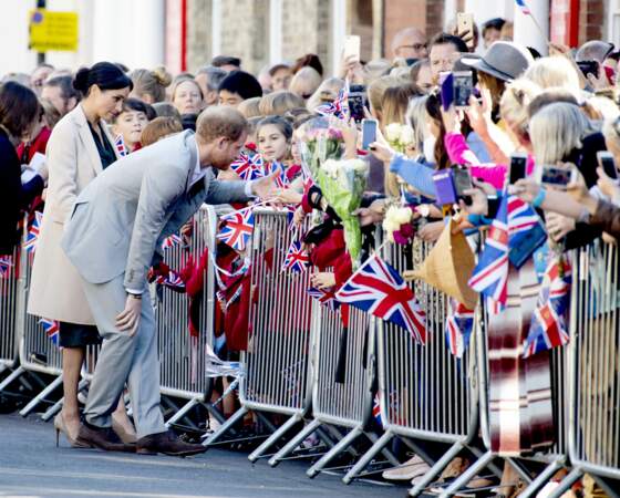 Le prince Harry et Meghan Markle en visite dans le Sussex