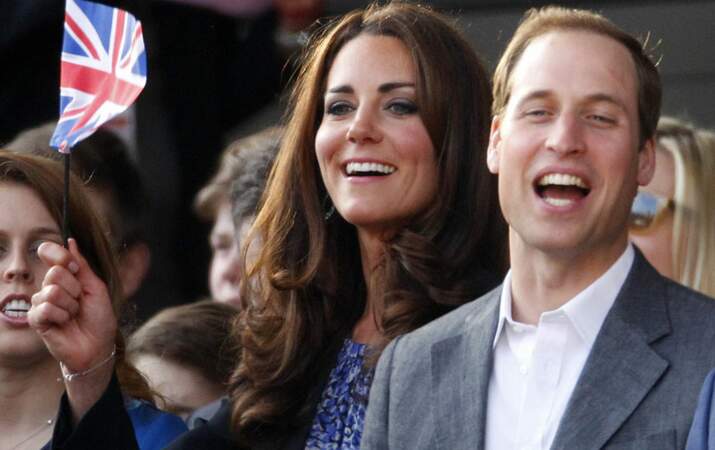 4 juin 2012 : Avec William lors du concert du jubilé de diamant à Buckingham Palace