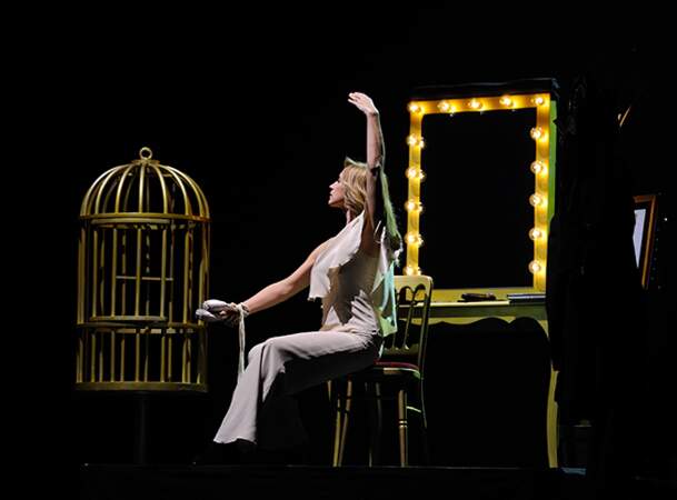 Lara Fabian sur la scène du Théâtre du Châtelet samedi soir