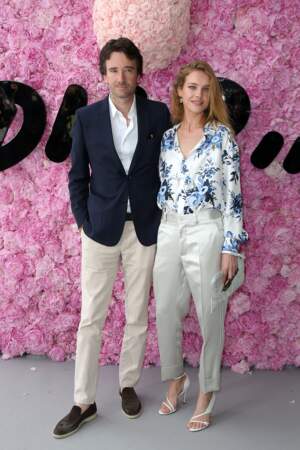 Fashion week Hommes, défilé Dior : Antoine Arnault et Natalia Vodianova