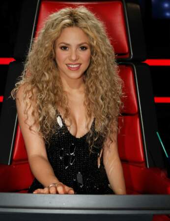 En 2013, Shakira a remplacé Christina Aguilera le temps d'une saison...