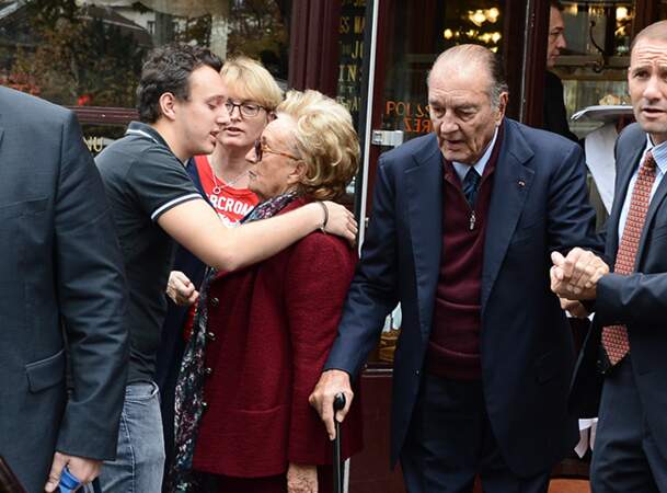 Jacques Chirac en famille