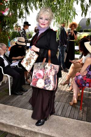 Fashion week haute couture : Armande Altaï (ça faisait longtemps! Elle n'a pas changé).