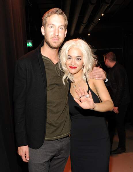 Rita Ora et son petit ami, Calvin Harris