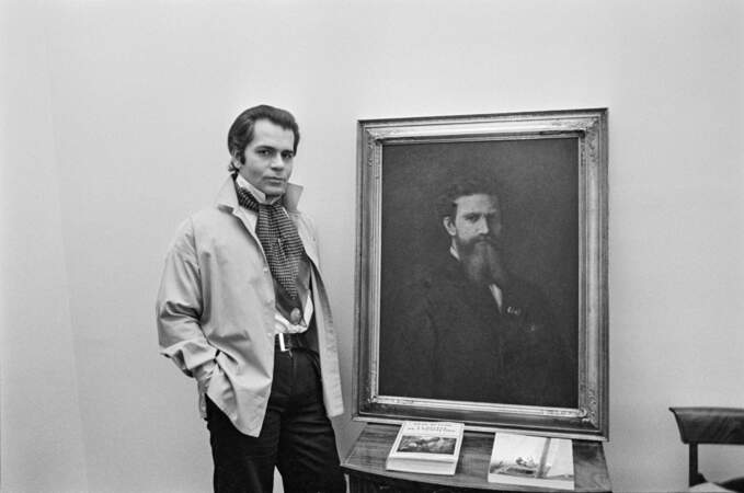 L'évolution physique de Karl Lagerfeld : le créateur en 1976