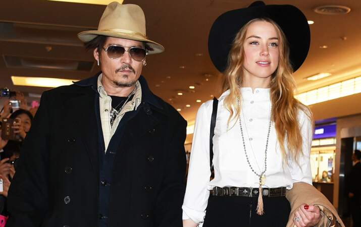 Johnny Depp et Amber Heard, sont tombés amoureux sur le tournage de Rhum Express