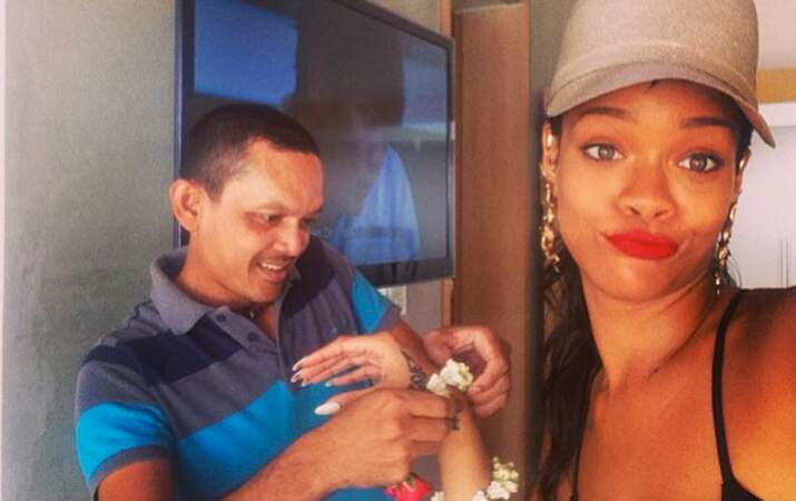 Rihanna se la coule douce en Thaïlande 